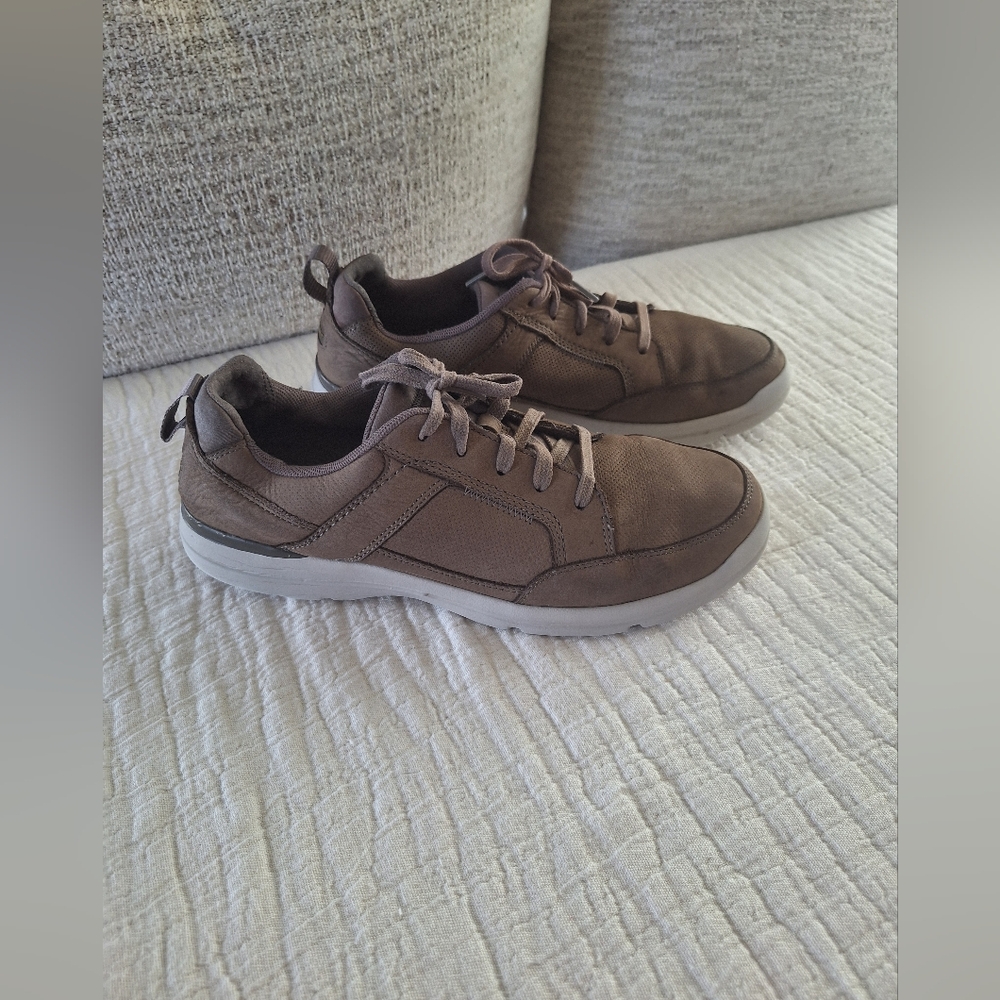 Rockport Casual Men's Lace-Up Sneakers in Brown